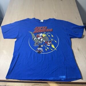 Super Dinosaur‎ BLUE (Size XL ) Kirkman Skybound T-Shirt